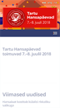 Mobile Screenshot of hansapaevad.ee